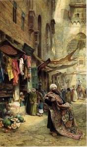 Arab or Arabic people and life. Orientalism oil paintings 129